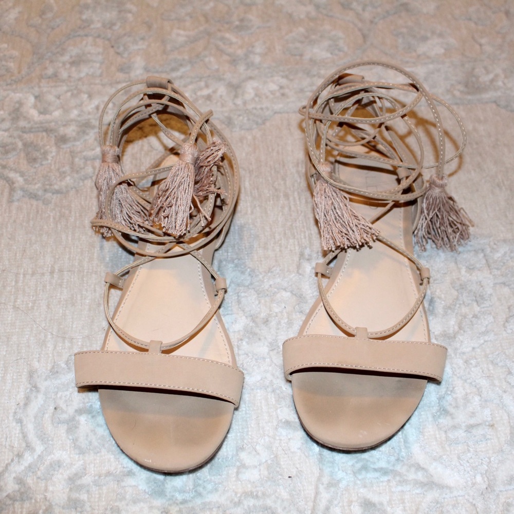 ALDO ankle wrap sandals